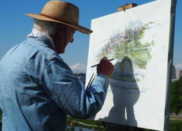 Atividades artísticas trazem vários benefícios para os idosos -  (crédito: Pixabay/reprodução)