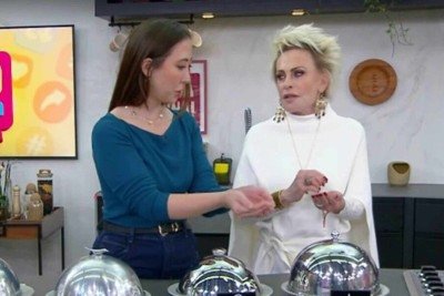 Ana Maria Braga viraliza com bronca em repórter e piada com convidado; assista -  (crédito: Tupi)