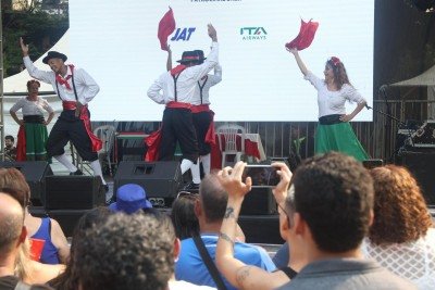 Festas que celebram a cultura italiana viram alvo de comparação entre os frequentadores -  (crédito:  Marcos Vieira /EM/DA. Press)