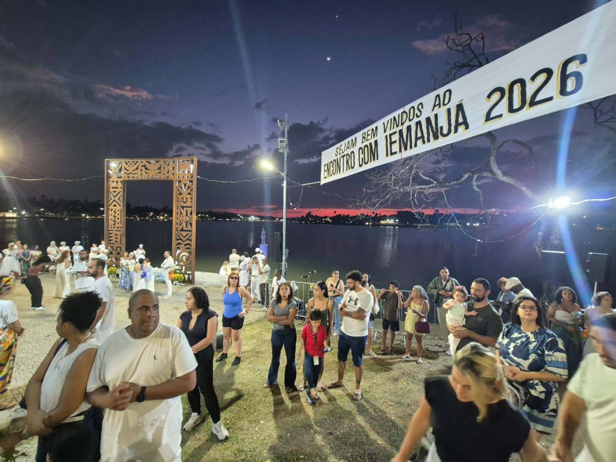 A Lagoa da Pampulha recebe neste sábado (15/8) a 73ª edição da Festa de Iemanjá