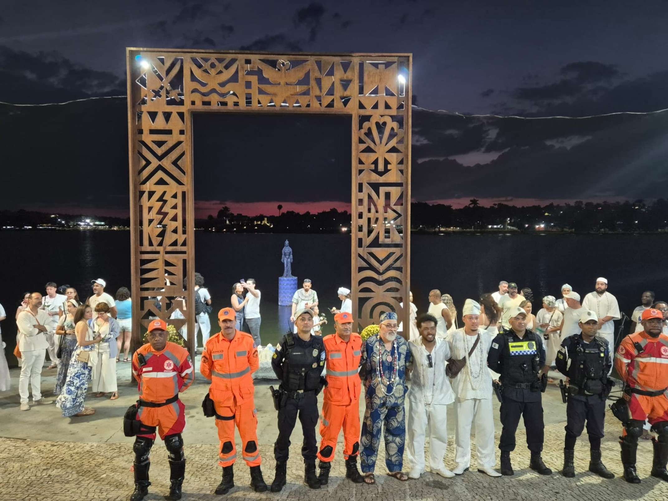 A Lagoa da Pampulha recebe neste sábado (15/8) a 73ª edição da Festa de Iemanjá