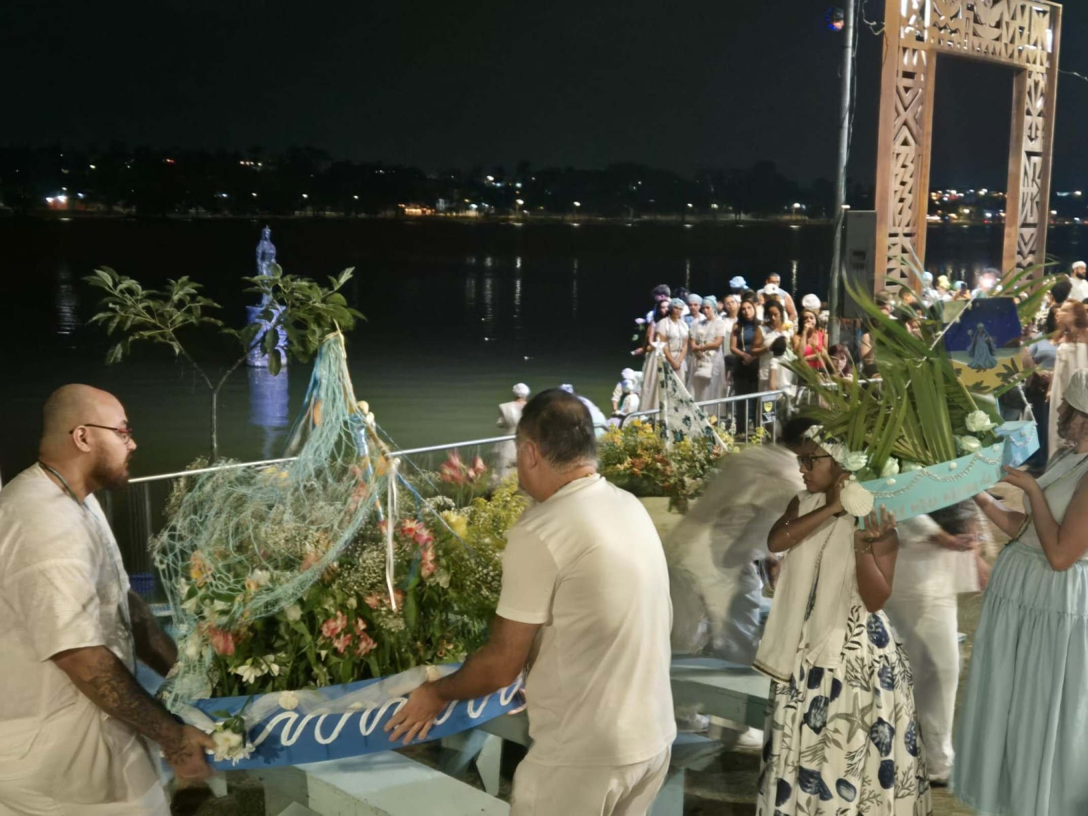 A Lagoa da Pampulha recebe neste sábado (15/8) a 73ª edição da Festa de Iemanjá