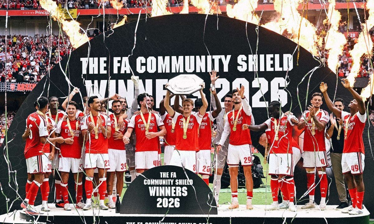 Arsenal arrasa o City e é campeão da Supercopa da Inglaterra - (crédito: No Ataque Internacional)