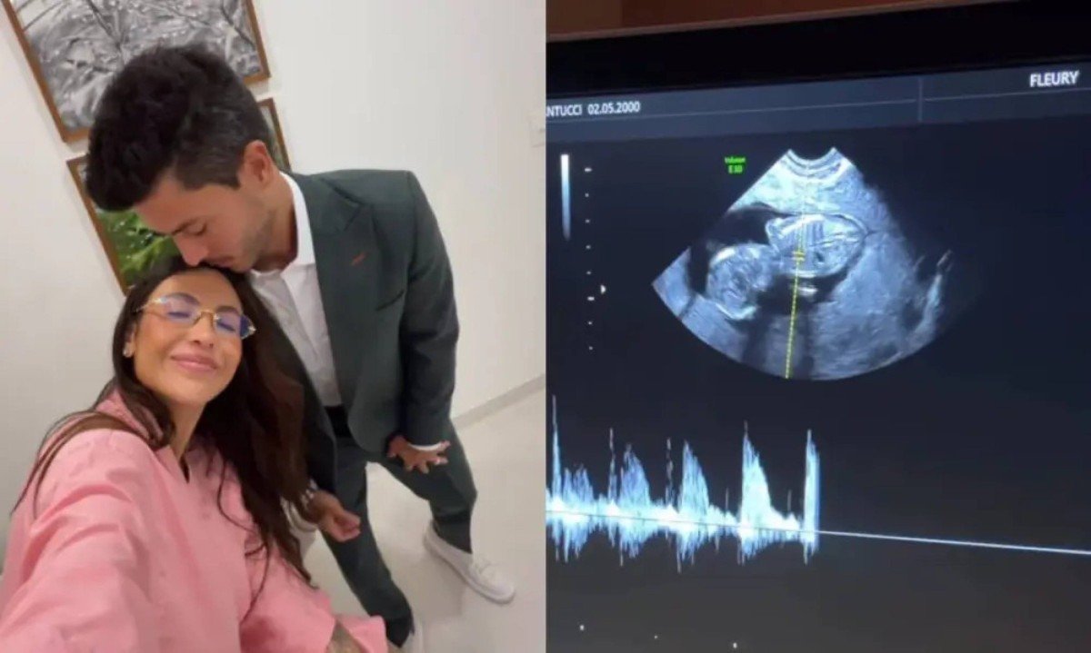 Arthur Aguiar e Jheny Santucci anunciam nova gravidez nas redes sociais: "Cabia ainda mais amor" - (crédito: Tupi)