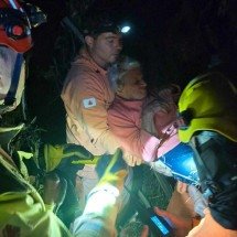 Idosa de 95 anos é encontrada após passar cerca de 33 horas desaparecida - CBMMG/Divulga&ccedil;&atilde;o