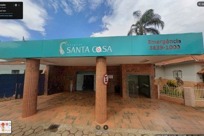 Nayara Oliveira Silva morreu no Hospital Santa Casa de Patrocínio  -  (crédito: Google street view)