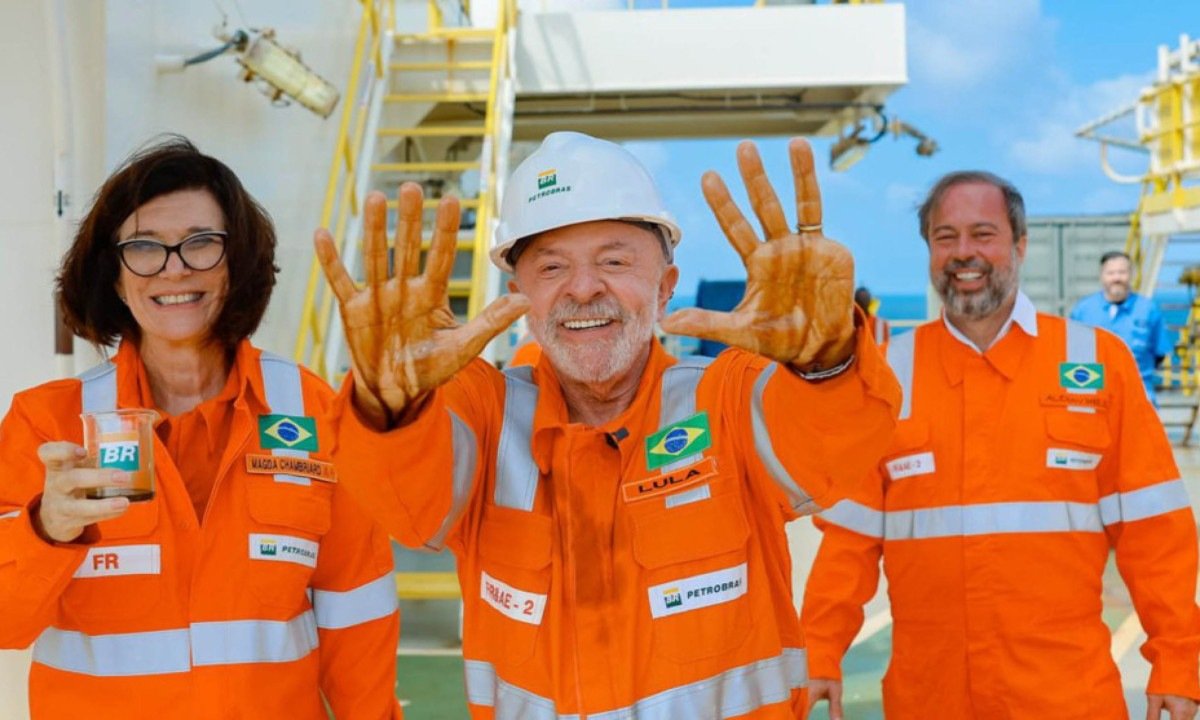 Descoberta de petróleo no Amazonas vira ato político, mas reserva ainda é incerta - (crédito: Foto: Ricardo Stuckert)