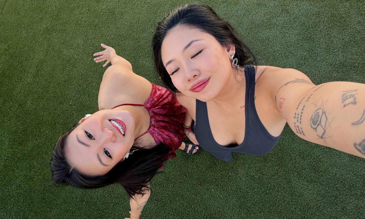 As amigas no ano em que se conheceram, em 2010 - (crédito: Arquivo pessoal)