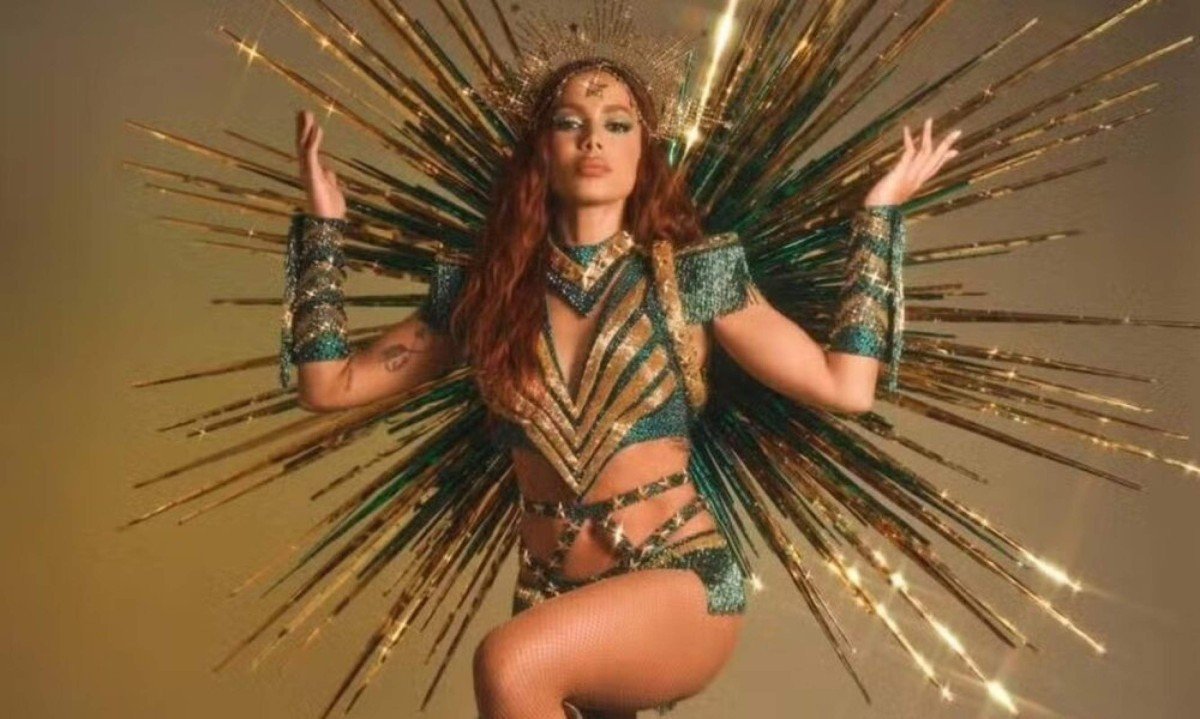 Anitta na Sapucaí: cantora será a nova rainha de bateria da Grande Rio - (crédito: Tupi)