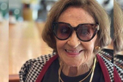 Laura Cardoso recebeu homenagem na TV Globo no fim de 2025 -  (crédito: Instagram)