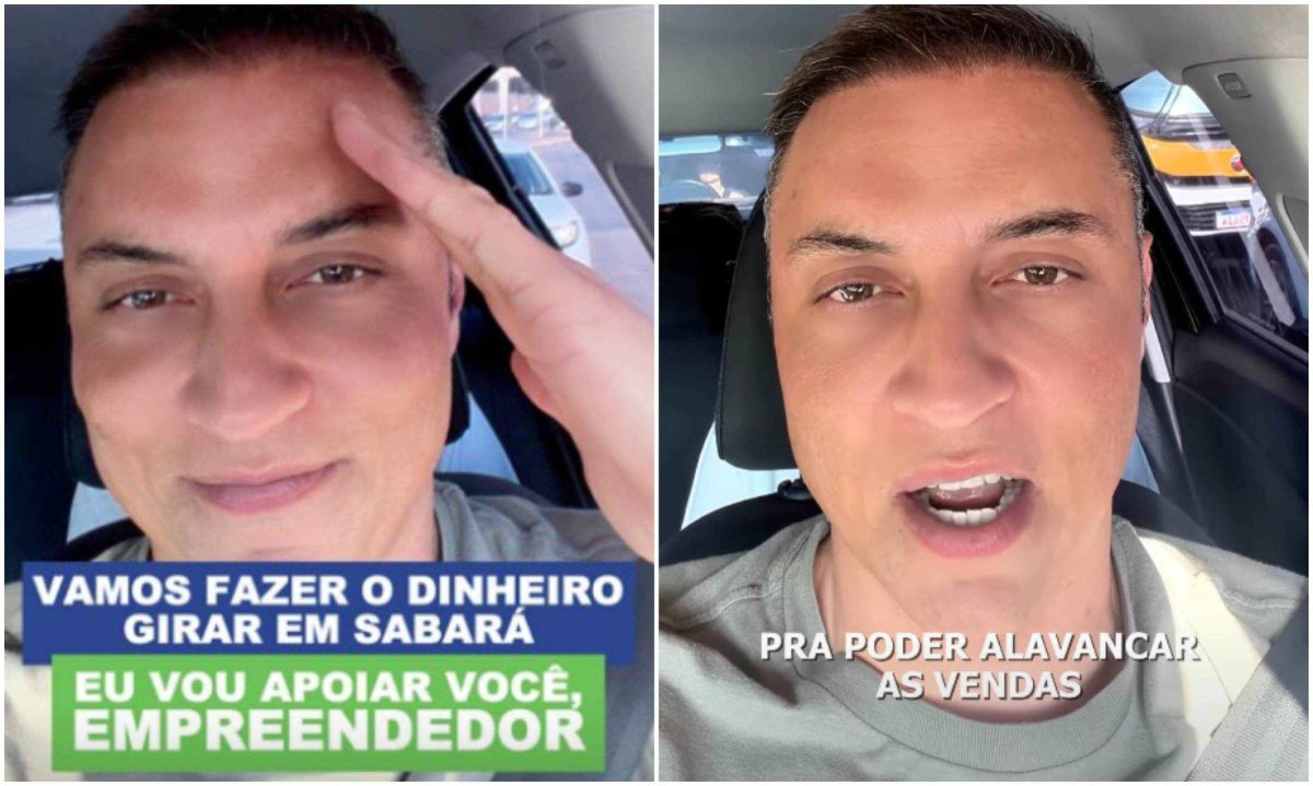Ação foi divulgada nas próprias redes sociais do prefeito Sargento Rodolfo - (crédito: Instagram/Reprodução)