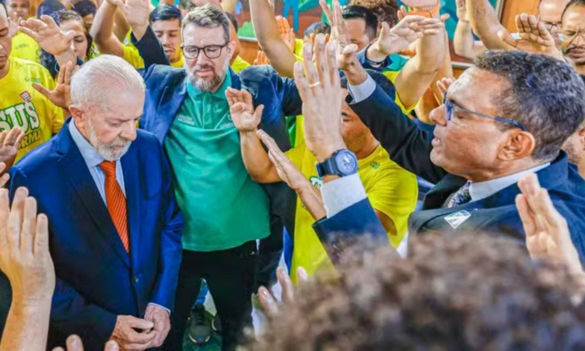 Linguagem ainda é obstáculo para campanha de Lula se aproximar de evangélicos - (crédito: Foto: Ricardo Stuckert/Presidência da República)