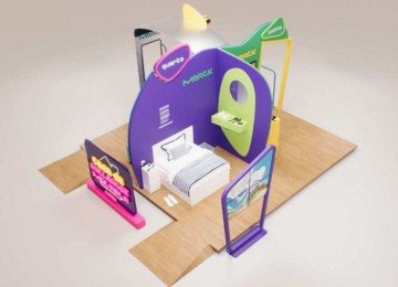 A experiência foi desenhada para traduzir, na prática, os desafios físicos e cognitivos impostos pela doença -  (crédito: Merck/Divulgação)