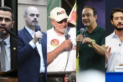 Candidatos cumprem agenda em diferentes cidades mineiras nesta quinta-feira (20/8) -  (crédito: Tom Molina/Ag&ecirc;ncia Senado; Edesio Ferreira, Gladyston Rodrigues e Marcos Vieira/EM/D.A. Press; J&uacute;nia Garrido/Band Minas)