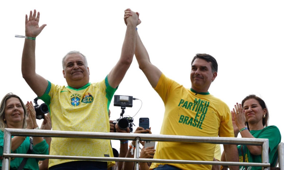 A previsão otimista de um bolsonarista para a próxima agenda de Flávio no Rio - (crédito: Foto: Fernando Frazão/Agência Brasil)