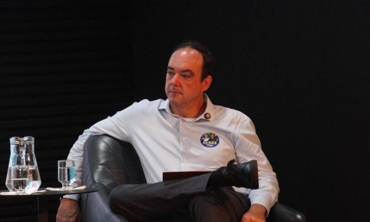 Candidato a governador de Minas Gerais pelo PL, Roscoe prometeu resolver os problemas fiscais do estado em 90 dias - (crédito: Edesio Ferreira/EM/D.A. Press)