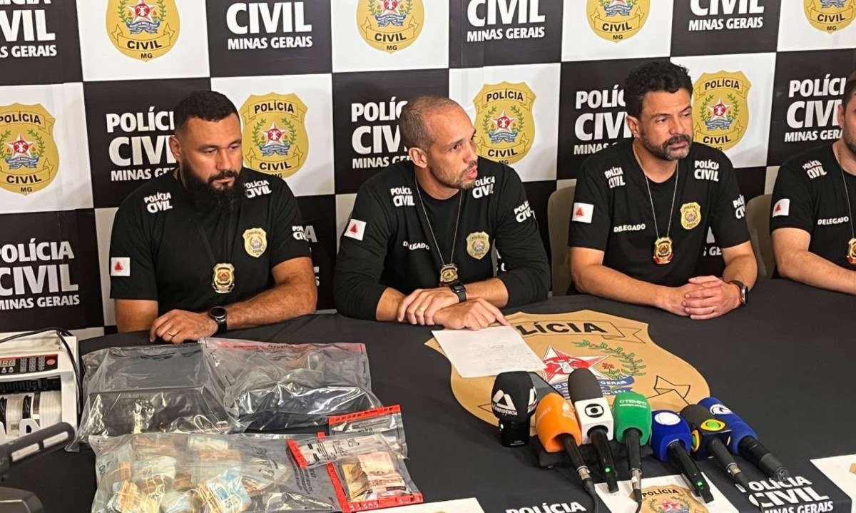 Polícia Civil inicia operação de combate à agiotagem em Minas Gerais - (crédito: Divulgação/PCMG)