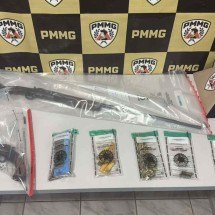 MG: Operação contra o tráfico de drogas resulta na prisão de 20 pessoas - PMMG/Divulga&ccedil;&atilde;o