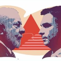 Flávio e Lula em disputa pelo pêndulo de Minas