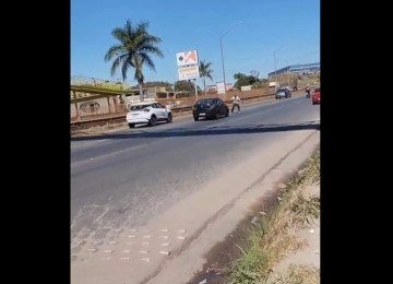 Atropelamento aconteceu no quilômetro 518 da rodovia -  (crédito: Redes sociais/Reprodução)