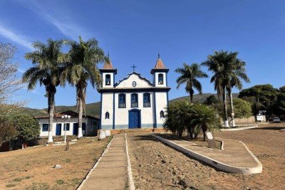 Igreja de Nossa Senhora do Rosário dos Pretos, em Barão de Cocais -  (crédito: MPMG - Arquivo)