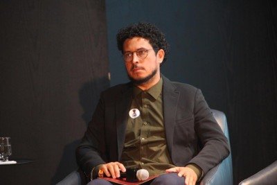 Candidato a governador pelo PCB, Túlio Lopes afirmou que sua candidatura surgiu da mobilização dos servidores públicos -  (crédito: Edesio Ferreira/EM/D.A. Press)
