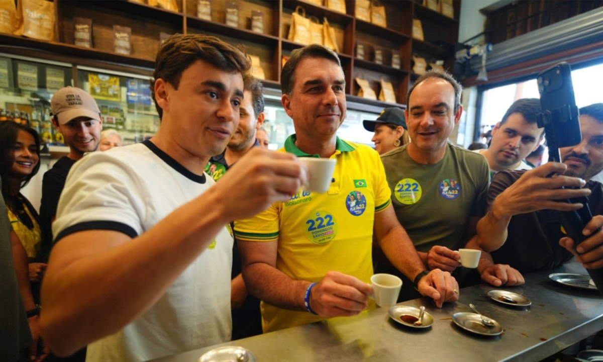 Nikolas diz que só não será candidato ao Planalto ‘se cair uma bomba no Brasil’ - (crédito: Foto: Vittor Sales/PL)