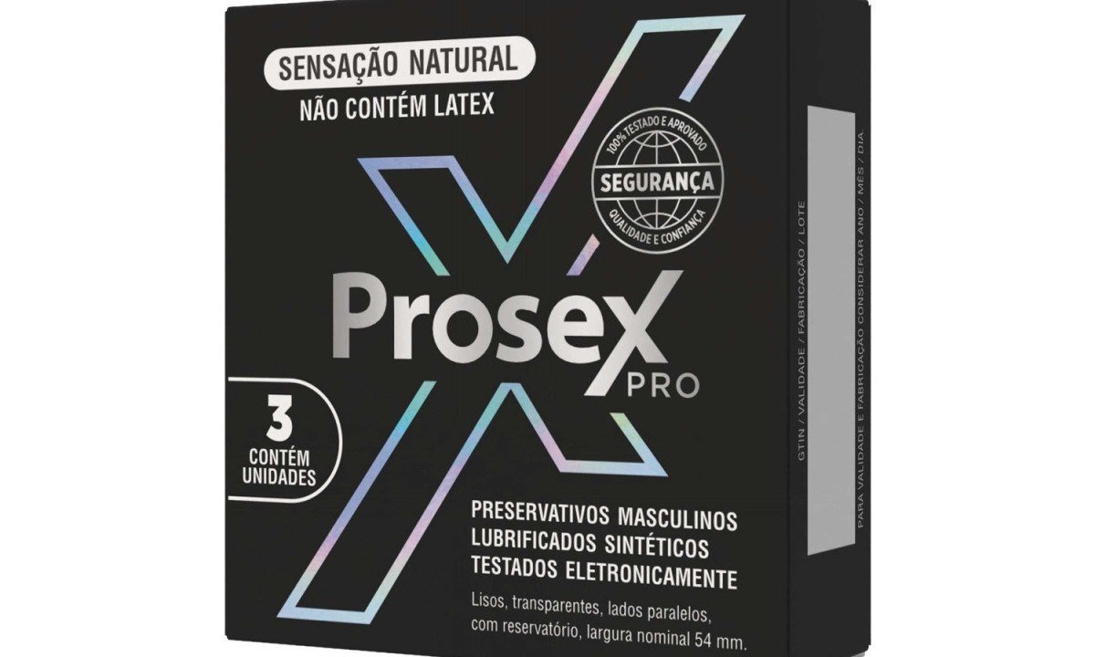 Inaltex lança Prosex Pro, preservativo sintético sem látex fabricado no Brasil - (crédito: PulseBrand)