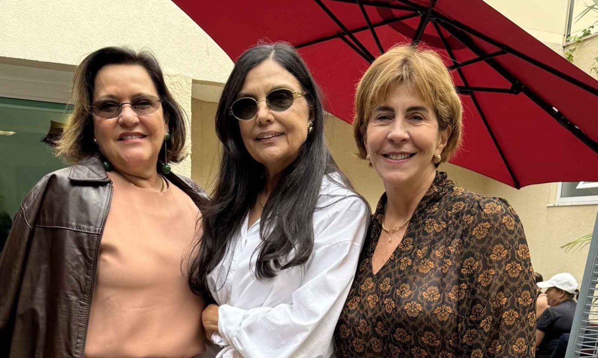 Patrícia NicAcio, Vânia Myrrha e Tatiana Botrel -  (crédito:  Isabela Teixeira da Costa/EM/D.A Press)