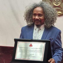 Citando clássico de Milton, Chico César se torna cidadão honorário de MG - Jair Amaral/EM/DA Press