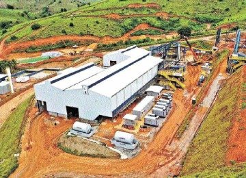 Mina Boa Sorte da Graphcoa no Sul da Bahia entrou em operação em 2025 com produção de 3 mil toneladas -  (crédito: Graphcoa/Divulgação)
