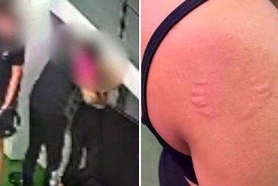 Mulher acusa instrutor de academia no Recife de assédio após ser mordida e agarrada -  (crédito:  TV Guararapes no YouTube)