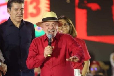 Em BH, Lula revela conversa de 1h20 com Trump sobre o tarifaço dos EUA e afirma que justificativas apresentadas contra o Brasil foram 'mentira'. -  (crédito: Marcos Vieira EM/DA/Press)