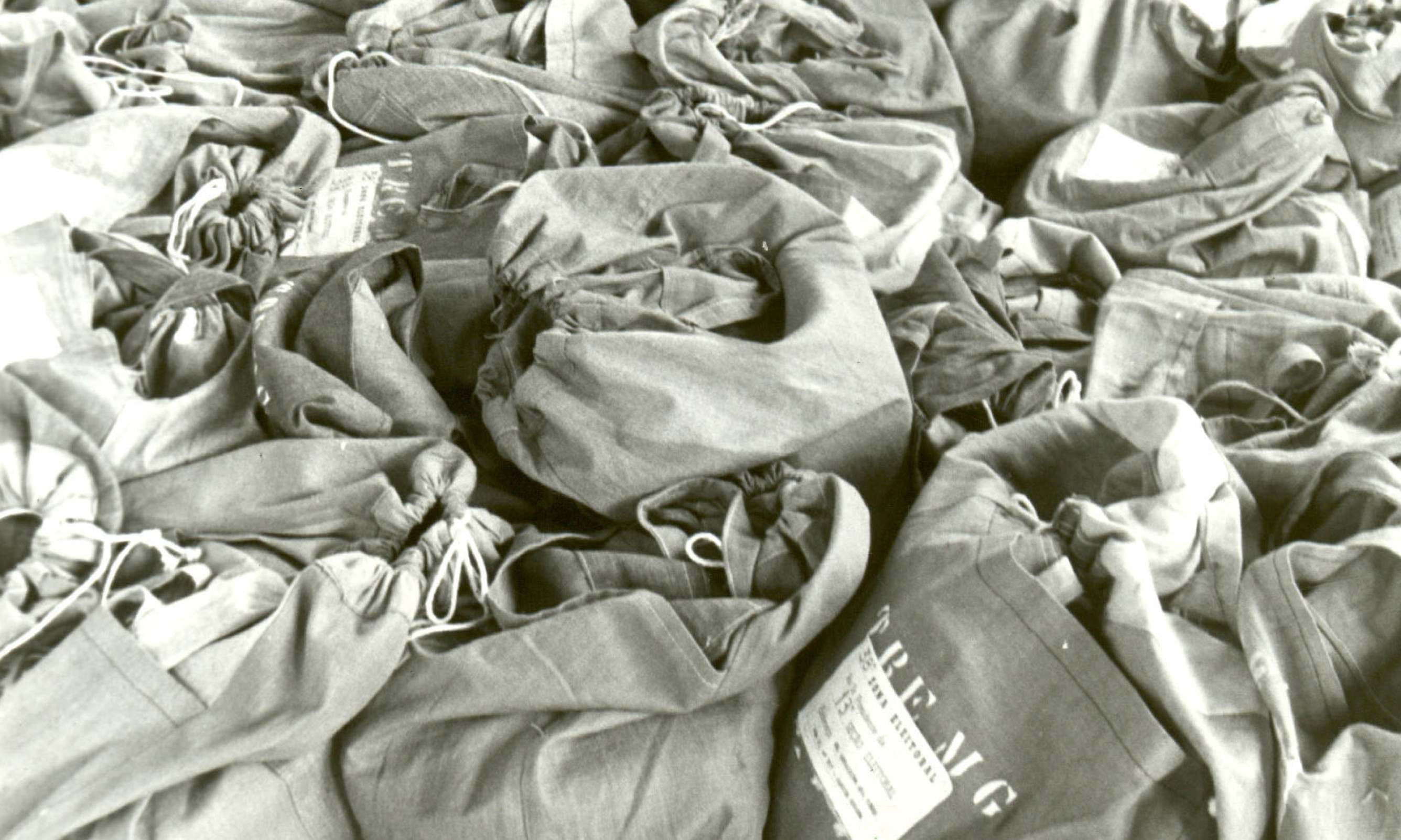 Urnas eleitorais separadas para distribuição em Minas Gerais-Paulo de Deus/Arquivo EM - 14/11/86