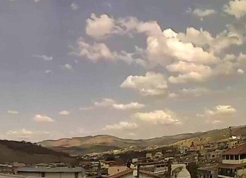 Itabira, na Regi&atilde;o Central de Minas Gerais, est&aacute; entre os munic&iacute;pios sob alerta de baixa umidade -  (crédito: Clima ao Vivo)