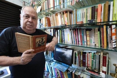  O escritor e professor Wander Melo Miranda lanca 'Graciliano Ramos: Vida e obra'
       -  (crédito: Marcos Vieira /EM/D.A Press)