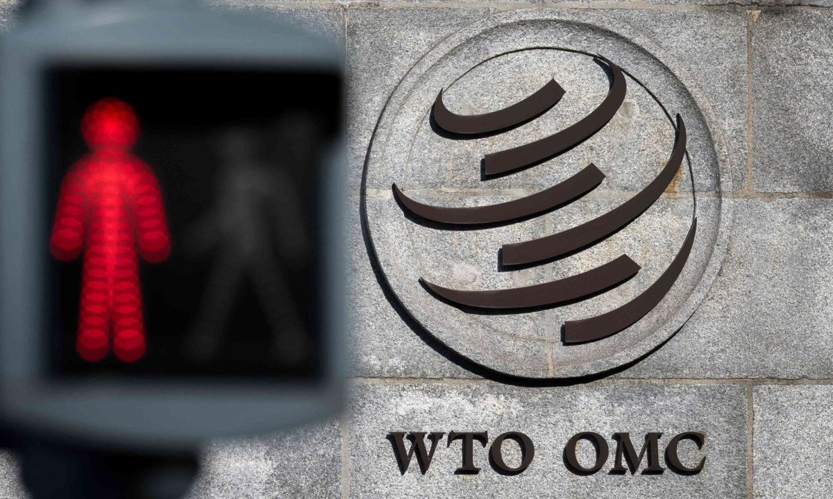 A Organização Mundial do Comércio (OMC) foi criada para supervisionar e liberalizar o comércio internacional -  (crédito: Fabrice Coffrini/AFP)