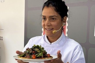 Em Tiradentes, Manu Buffara diz: 'O trabalho do cozinheiro é educar'