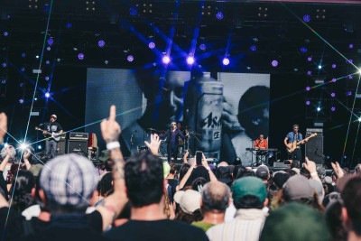 Banda Ira! se apresenta no C6, em São Paulo -  (crédito: C6/Divulgação)