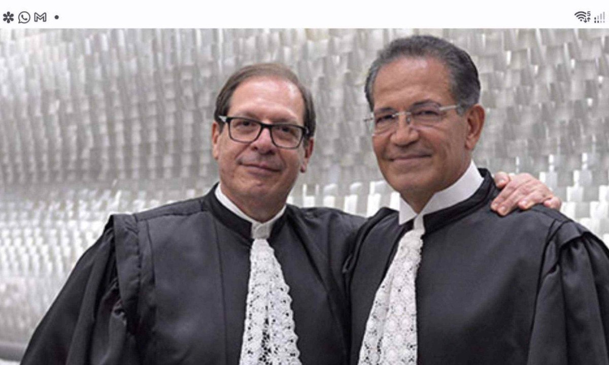 Ministros Luiz Felipe Salomão e Mauro Campbell MarqueS - (crédito: Divulgação)