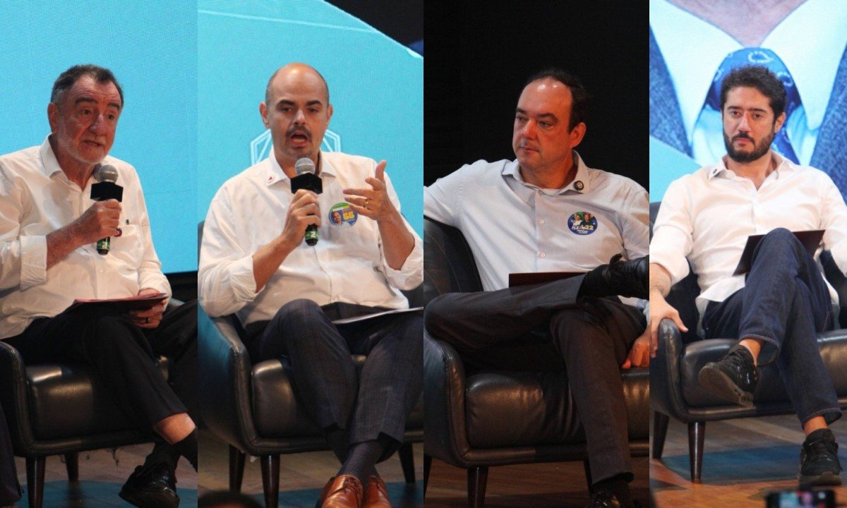 Confira a programação dos candidatos ao governo de MG nesta segunda-feira (24/8) - (crédito: Edesio Ferreira/EM/D.A. Press)
