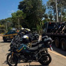 Veja vídeo: motocicleta com dispositivo antirradar é apreendida na BR-262 - PRF / Divulgação