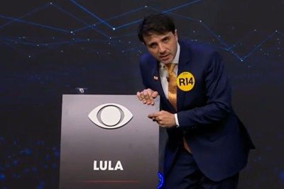 Renan Santos (Missão) diz, em debate da Band, que eleitor do Lula está sendo 'canalha' -  (crédito: Reprodução/TV Band)