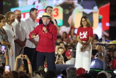 Intenção de voto entre pessoas de 16 a 24 anos cresceu em 13% a favor do presidente -  (crédito: Marcos Vieira/EM/D.A. Press)