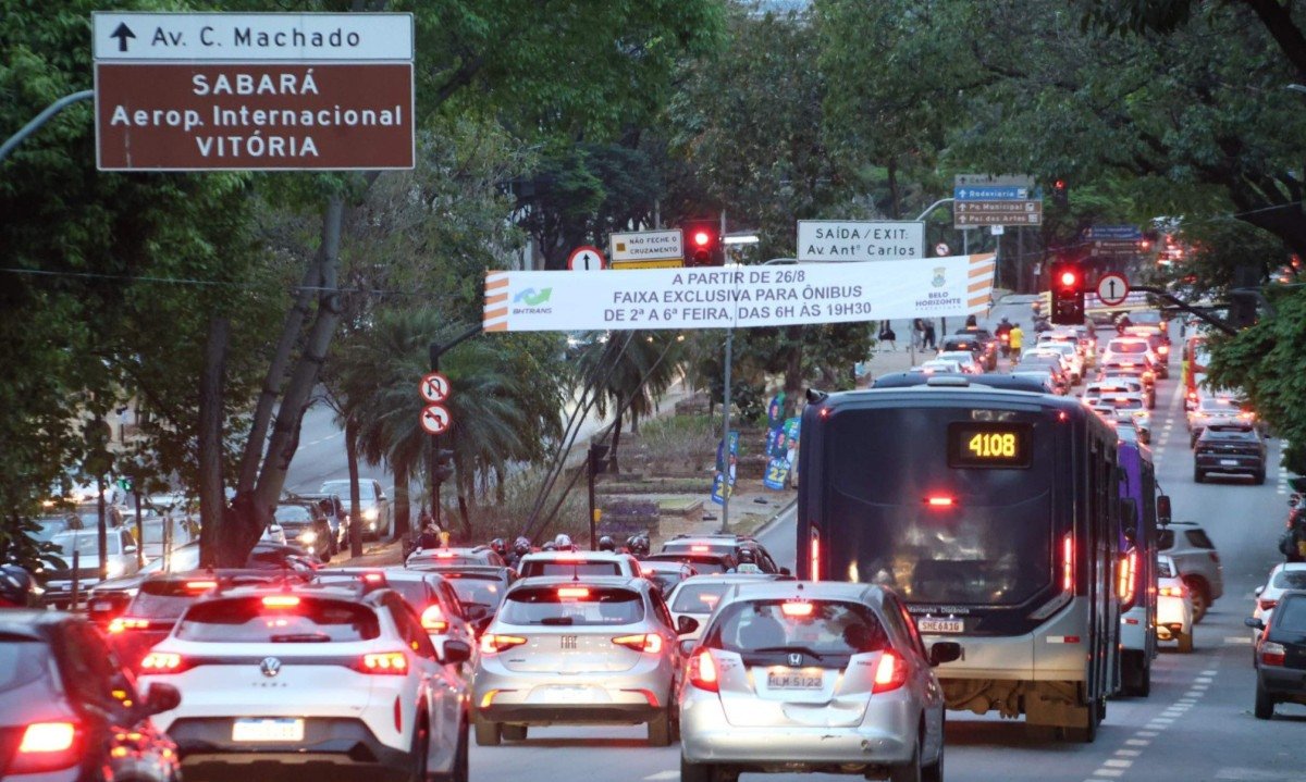 Mudança integra o programa de Redução do Tempo de Viagem no Transporte Coletivo - (crédito: Marcos Vieira/EM/D.A Press)