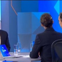 JN: Pergunta de Renata Vasconcellos a Zema sobre dívida de Minas viraliza - Reprodu&ccedil;&atilde;o/Globo