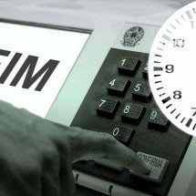 O caminho do voto das urnas eletrônicas até a divulgação do TSE - Arte: Soraia Piva/EM