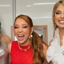 O encontro de Priscila Senna, Marília Tavares e Calcinha Preta  - Divulgação