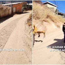Rua Sete Lagoas começa a ser pavimentada após 35 anos