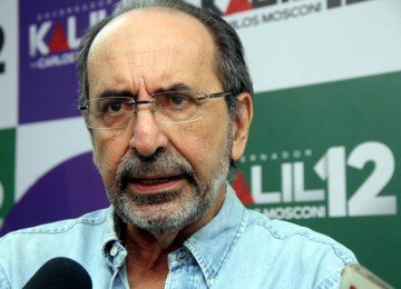 Kalil aparece em segundo lugar na disputa pelo governo de Minas, empatado com Patrus Ananias (PT), ambos com 12% das intenções de voto -  (crédito: Jair Amaral/DA.EM/Press)